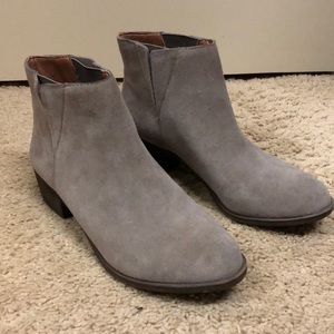 Lucky Brand Suede Ankle Boots
